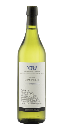 Les Vins de René Dubois - Champ Freté