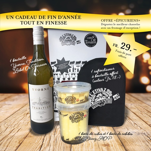 Terravin x L’Etivaz AOP - « Un cadeau tout en finesse »